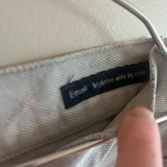 Citizens of Humanity Emma High Rise Wide Leg Crop - Picture 6 of 9